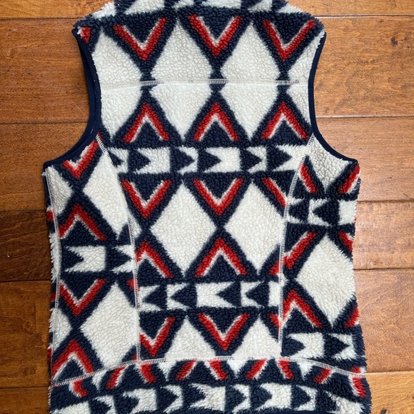 Patagonia Retro-X Vest Sherpa Synchilla Fleece Aztec design S - Picture 5 of 5